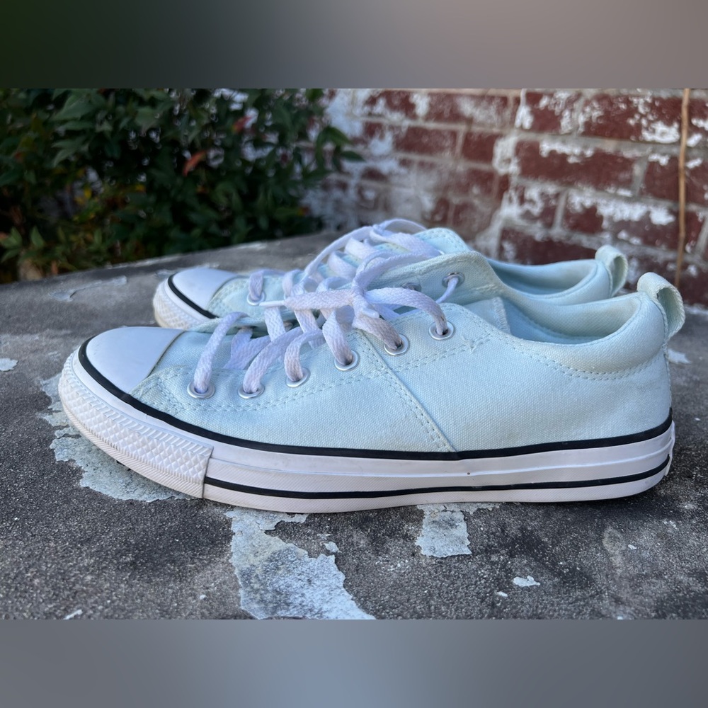 Converse CTAS Madison OX Aqua Mist (Blue/Green) Canvas Womens Sz 10 Chuck Taylor